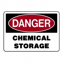 Danger Chemical Storage